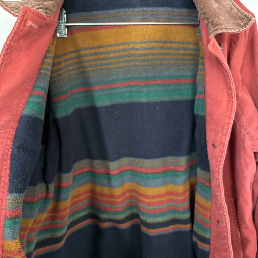 Woolrich Fleece Lined Barn Jacket Size XXL - Picture 8 of 11